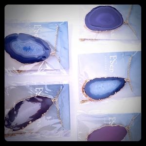 Gold plated Agate Slabs
